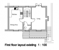 First Floor layout existing First Floor layout existing